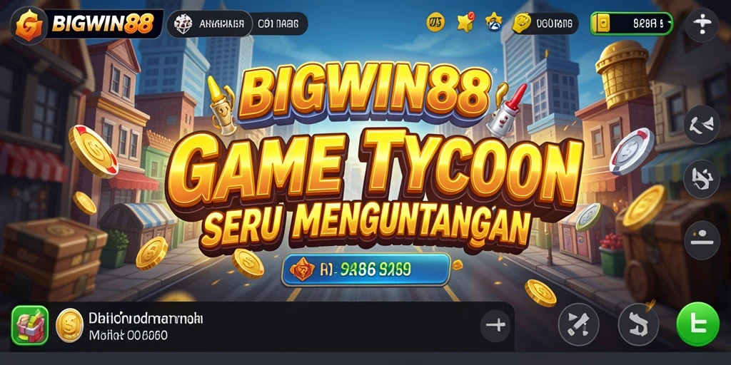 Tampilan gameplay BIGWIN88 dengan bisnis yang berkembang pesat.