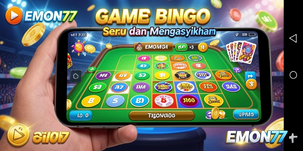 Gameplay seru Bingo yang mengasyikkan di EMON77.
