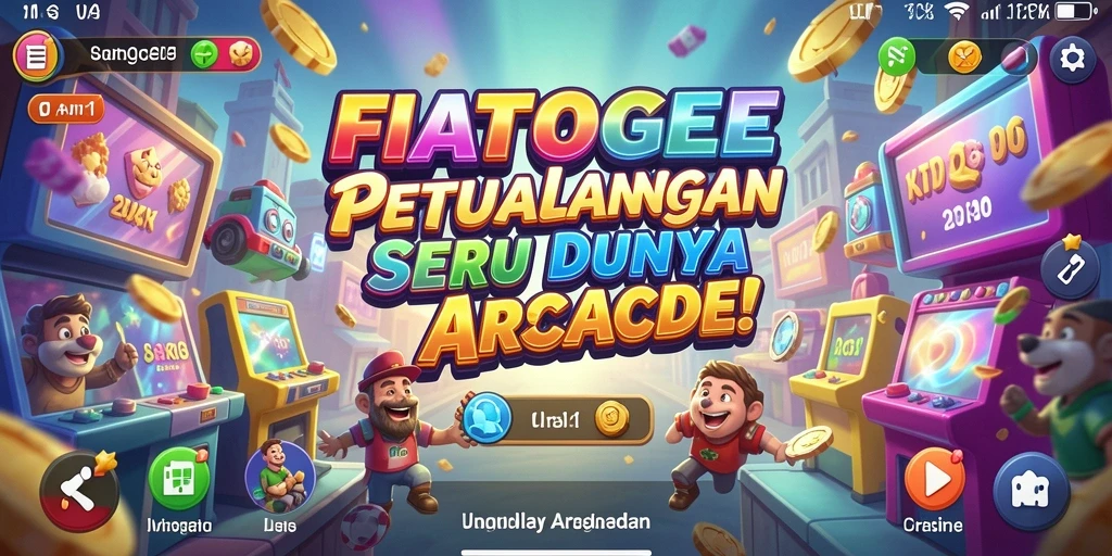 Tampilan gameplay menarik dari FIATOGEL yang penuh tantangan.