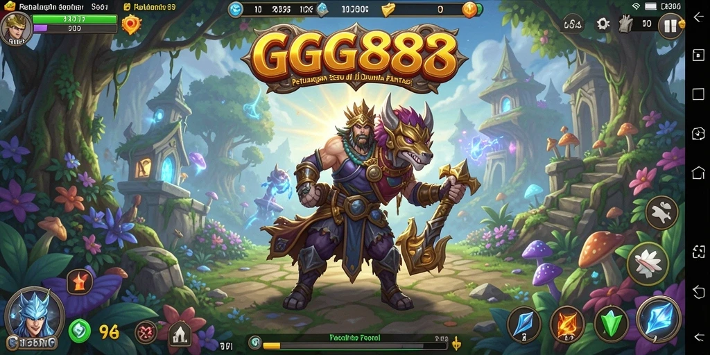 Tampilan gameplay seru dan menantang di GGG888.