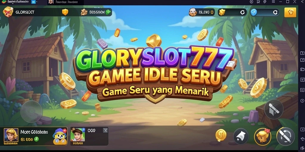 Tampilan gameplay GLORYSLOT777 dengan mesin slot yang menarik.