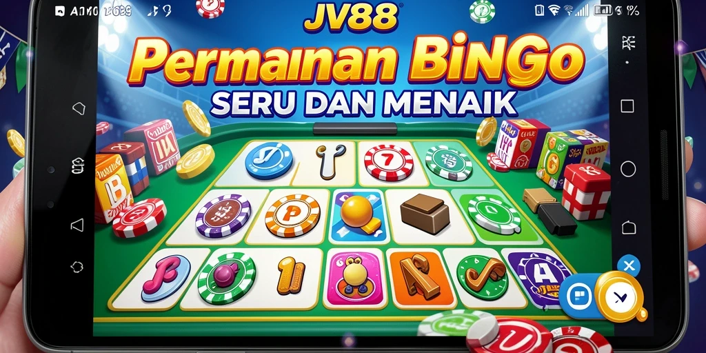 Tangkapan layar dari gameplay seru Bingo di JV88.