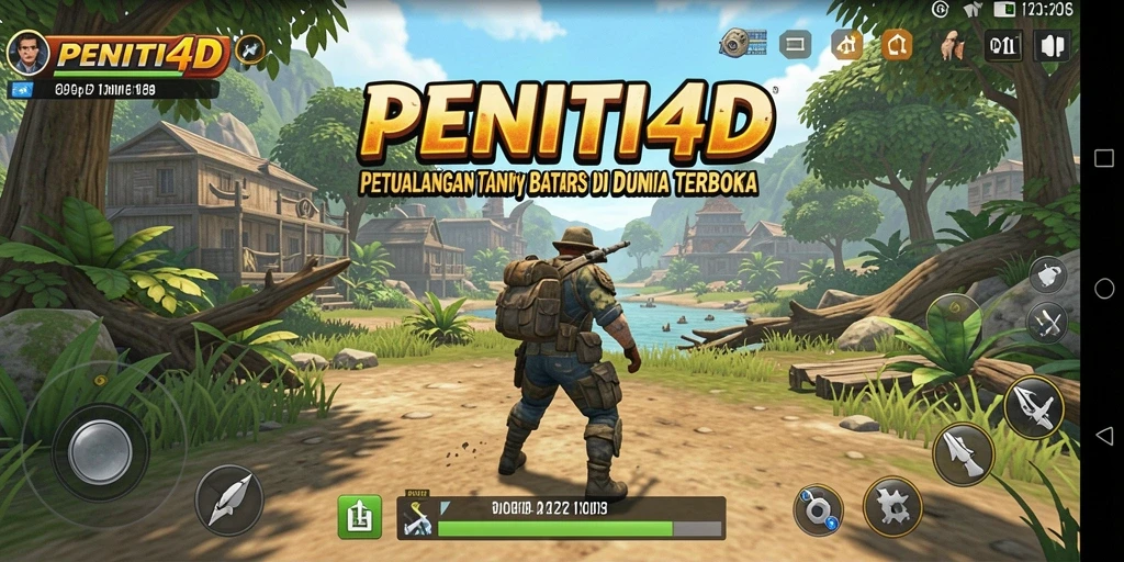 Tampilan gameplay yang menakjubkan dalam dunia terbuka.