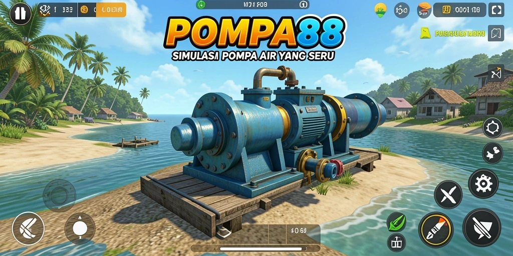 Tampilan gameplay POMPA88 yang mendebarkan dan realistis.