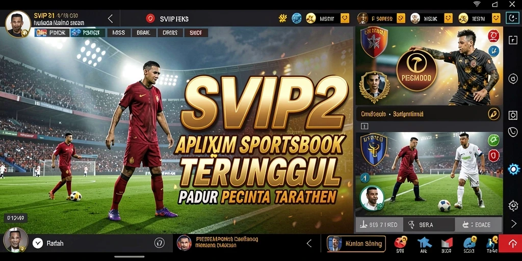 Tangkapan layar gameplay SVIP2 yang menampilkan pengalaman taruhan olahraga.