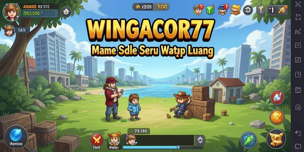Tampilan gameplay <strong>WINGACOR77</strong> dengan elemen-elemen visual yang menarik dan mekanika permainan yang sederhana.